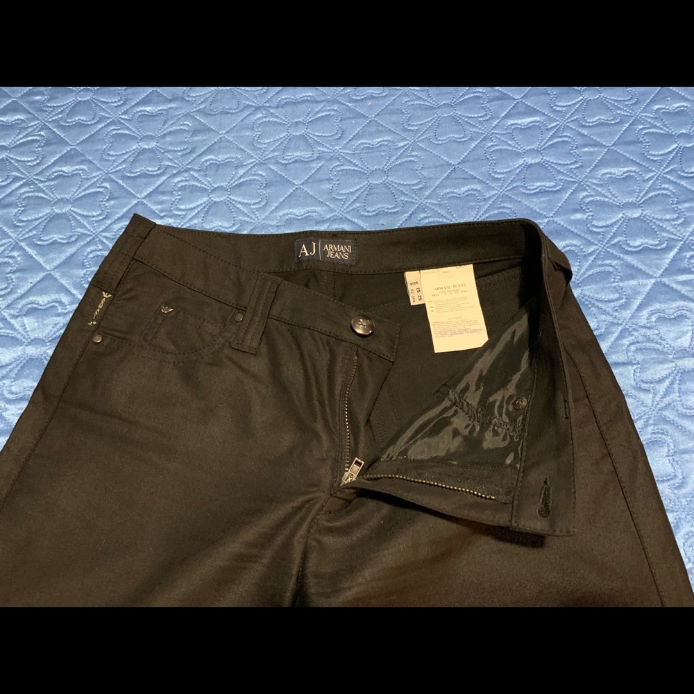 Armani Jeans Black Pants